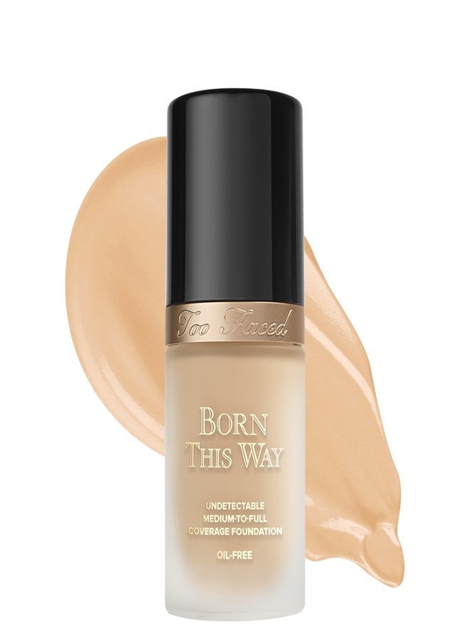 Too FacedCosmetics - Too Faced Born This Way Natural Finish Longwear Liquid Foundation Vanilla - very light with neutral undertones 30ml - Image 1