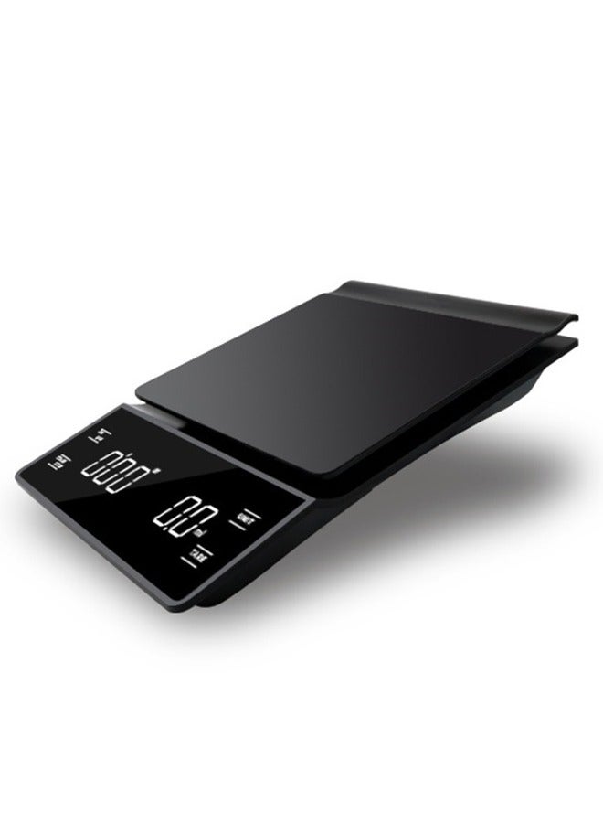 Coffee Scale With Timer And Food Scale With Timer Black - Image 3