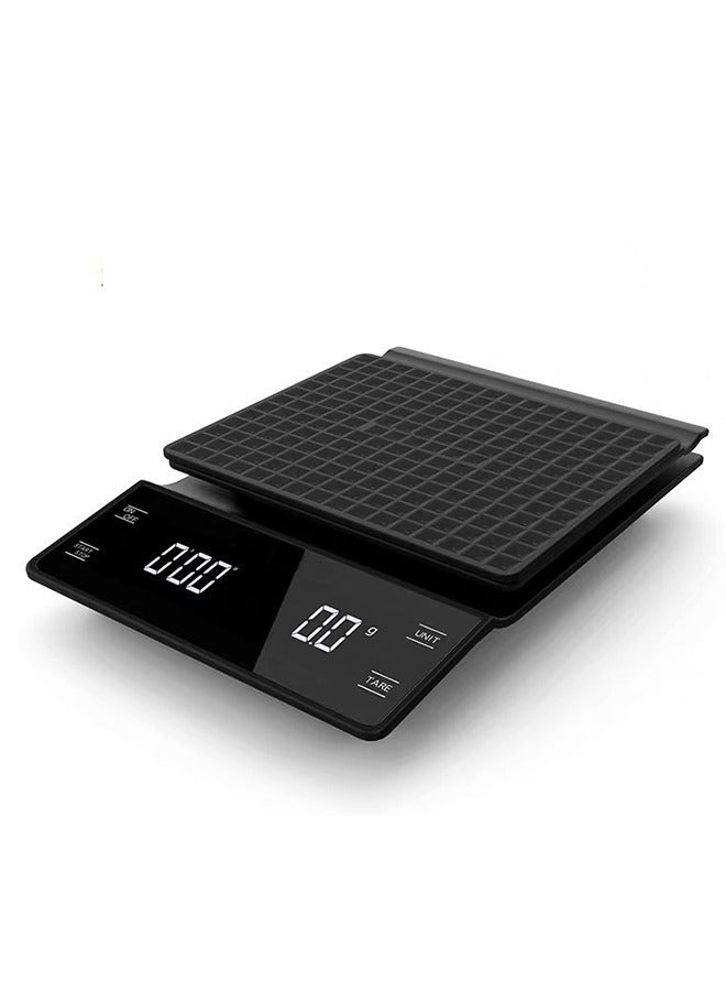 Coffee Scale With Timer And Food Scale With Timer Black - Image 4