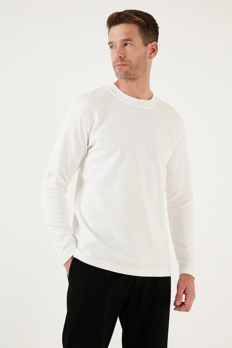 بوراتي Cotton Crew Neck Regular Fit Men's Sweat 5905406
