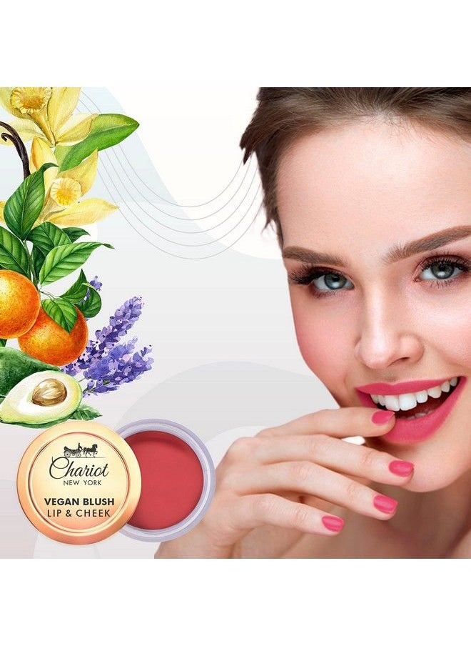 Chariot New York Lip & Cheek Matte Vegan Tint Blush (Peach) 6 Gm/0.21  - Image 3