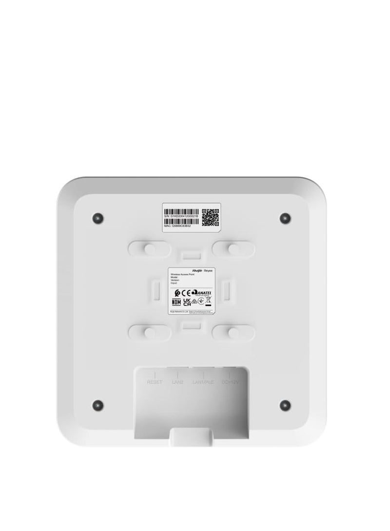 Ruijie نقطة وصول سقفية مزدوجة النطاق Ruijie Reyee RG-RAP2200(E) AC1300 - Image 3