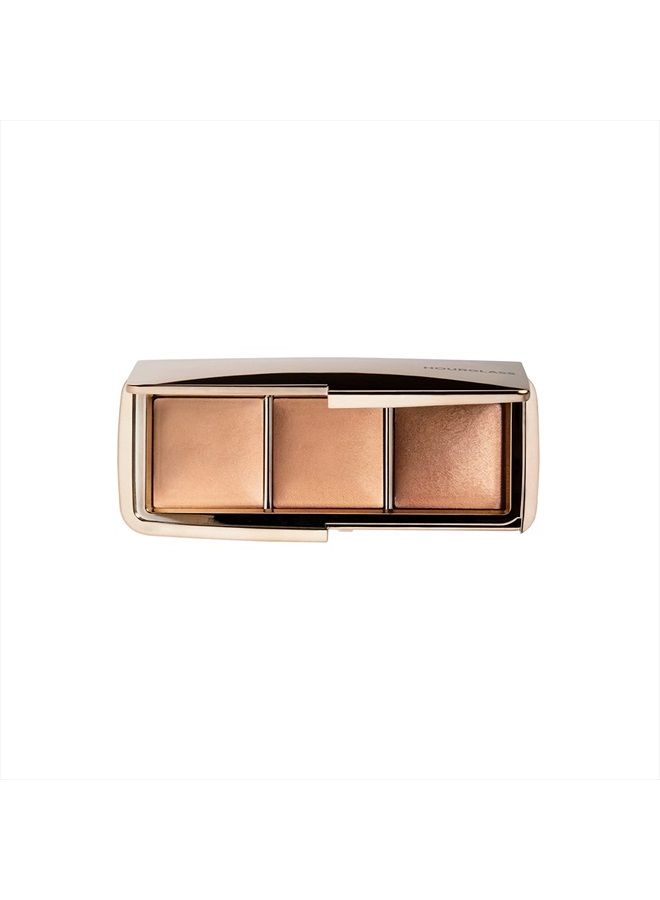 Hourglass Ambient Lighting Palette Volume II, 3 Shade Vegan Finishing Powder & Bronzer Palette (Soft Light - Radiant Light - Golden Bronze Light) - Image 1