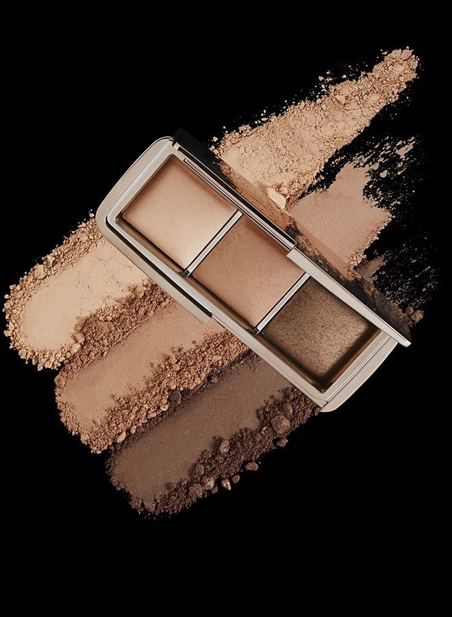 Hourglass Ambient Lighting Palette Volume II, 3 Shade Vegan Finishing Powder & Bronzer Palette (Soft Light - Radiant Light - Golden Bronze Light) - Image 2