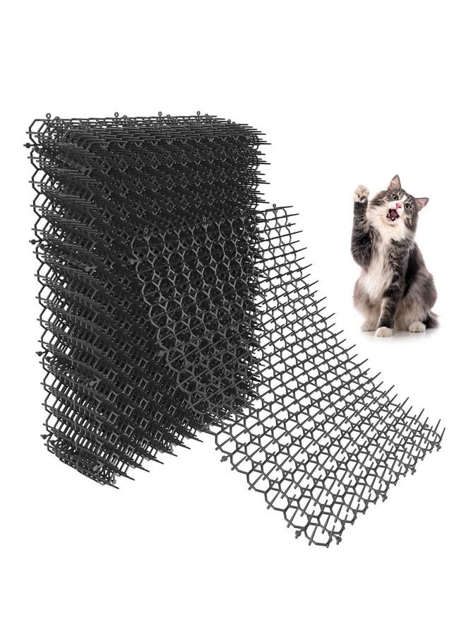 OCEANPAX - 16 X 13 Inch Scat Mat For Cats, 10 Pack Cat Scat Mat With Spikes  Indoor/Outdoor Pet Deterrent Solution For Plants, Furniture, And More  Keep Cats And Dogs Away - Image 1