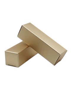 PABCK PABCK 100 PCS Kraft Paper Lip Balm Tube 2.5x2.5x8.5cm(1x1x3.4 inch) Container Boxes Makeup Lipstick DIY Gift Favor Cosmetic Essential Oil Holder Packaging Box Case Makeup Beauty Storage Supplies  - Image 2