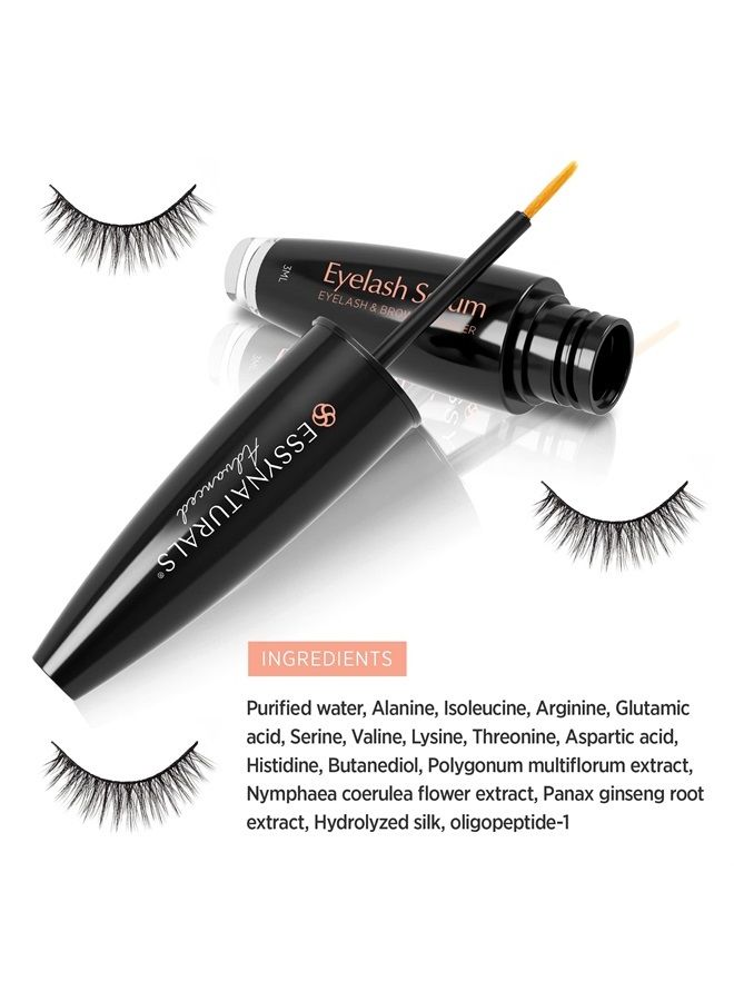 EssyNaturals Advanced سيروم نمو الرموش من إسي ناتشورالز، سيروم رموش فاخر، سيروم للرموش لنمو الرموش، سيروم نمو الرموش لنمو الرموش، سيروم نمو الرموش، لرموش أطول وأكثر كثافة - خالي من التهيج - Image 3