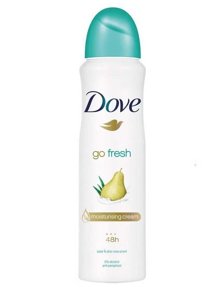 دوف مزيل عرق جو فريش مضاد للتعرق بالكمثري والصبار 150 مل - Image 4