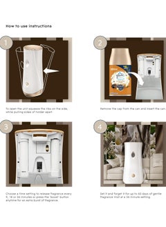 Glade Glade Automatic Spray Refill Elegant Amber & Oud Air Freshener, For Up To 60 Days Of Automatic Freshness, 2 x 269ml  - Image 5