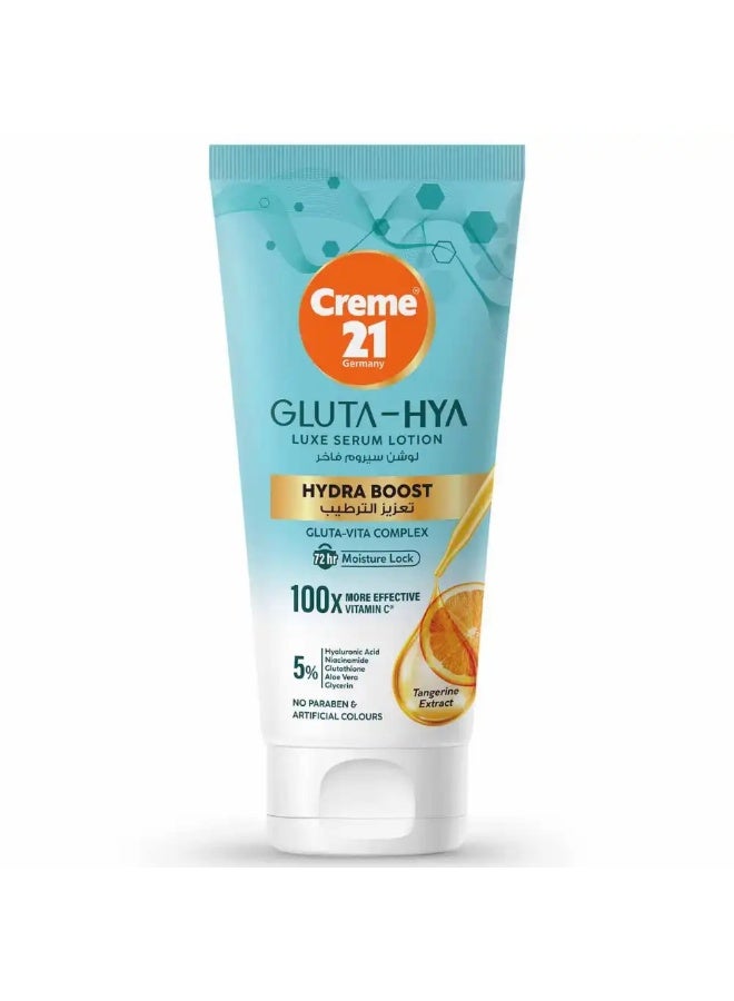Creme 21 Gluta-Hya Luxe Serum Lotion â€“ Hydra Boost 200ml