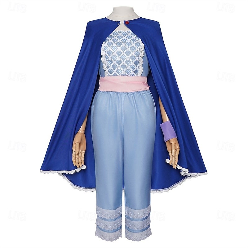 Y&D Toy Movie Shepherdess Outfits Fancy Costume Cosplay for Women's Kid's Adults' Halloween Carnival Performance Comic Con Anime Expo - Image 4