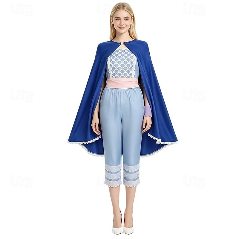 Y&D Toy Movie Shepherdess Outfits Fancy Costume Cosplay for Women's Kid's Adults' Halloween Carnival Performance Comic Con Anime Expo - Image 2