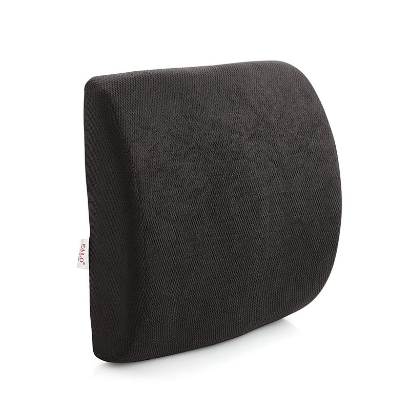 PALO Premium Ergonomic Backrest with Memory Foam Black - Image 1