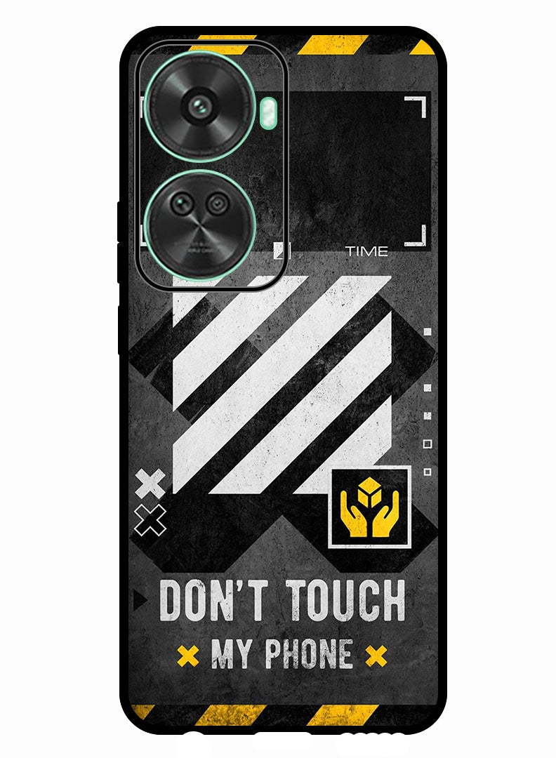Theodor Protective Case Anti Scratch Shock Proof Bumper Cover For Huawei nova 11 SE Dont Touch My Phone 1 - Image 1