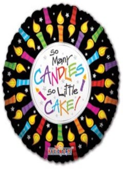 ConverUSA 18 Inch Sv So Many Candles Balloon 