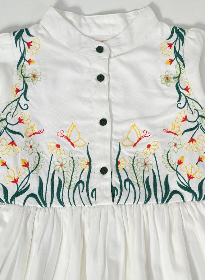 بيلا مودا فستان مطرز بالزهور - Image 4