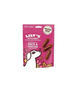 Lily's Lily's Kitchen Scrumptious Duck & Venison Sausages Dog Treats  - Image 3
