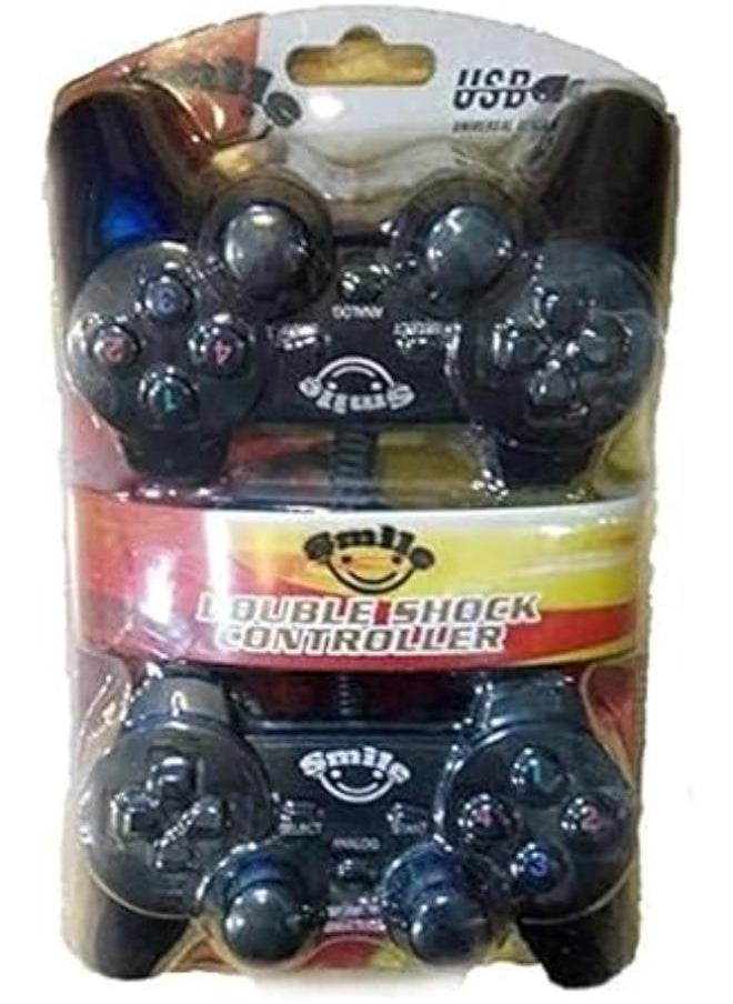 Smile - Twin Double Shock Gamepad USB Controller - Image 1