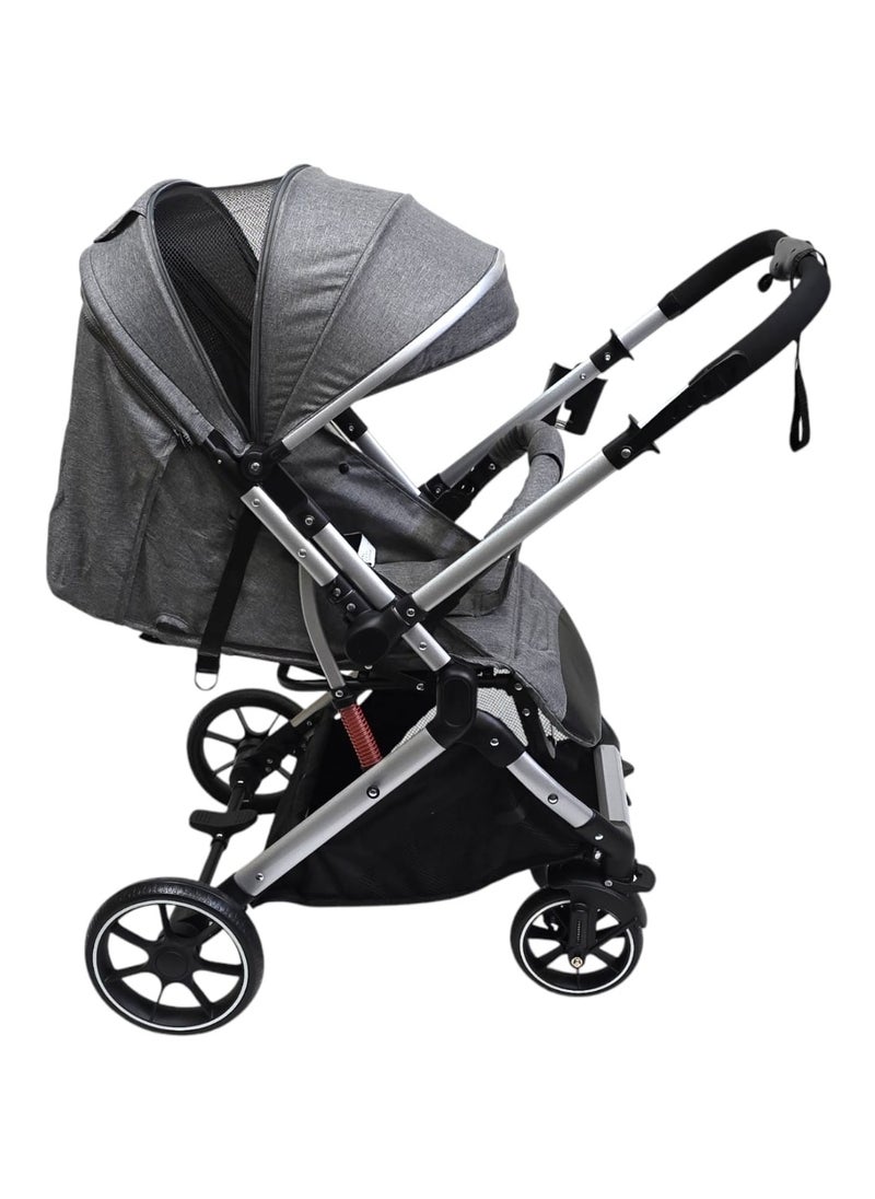 BABYCARA Lightweight Stroller Suitable for Newborn One-touch folding Extra Storage Shock Absorbent System Prams  - Image 5