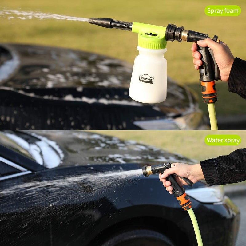 DEWINNER Car Wash Foam Canon with Cleaning Kit - Quick Connect Soap Washer Gun - Image 5