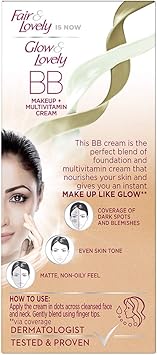 Fair & Lovely New Fair and lovely BB Cream instantly covers spots blemishes and dark circles 9gm - Image 3