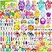 OCTERIC 360Pcs Colorful Prefilled Plastic Easter Set 120 Plactic Eggs Filled with 240 Assorted Toys Stickers Party Favors for Kids Boys Girls Toddlers Easter Eggs Hunt Basket Filler Stuffers Supplies - Image 2