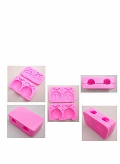 نيبمينينت Baby Shower Silicone Candle Mold, 3D Foot Soap Mold Fondant DIY Cake Decorating Candy Chocolate Mould (Boy & Girl)  - Image 2