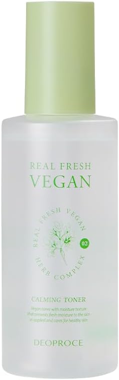 تونر مهدئ نباتي حقيقي من ديوبروس 200 مل للعناية بالبشرة الكورية مع مستخلصات إكليل الجبل والياسمين والبابونج والميرمية والخزامى