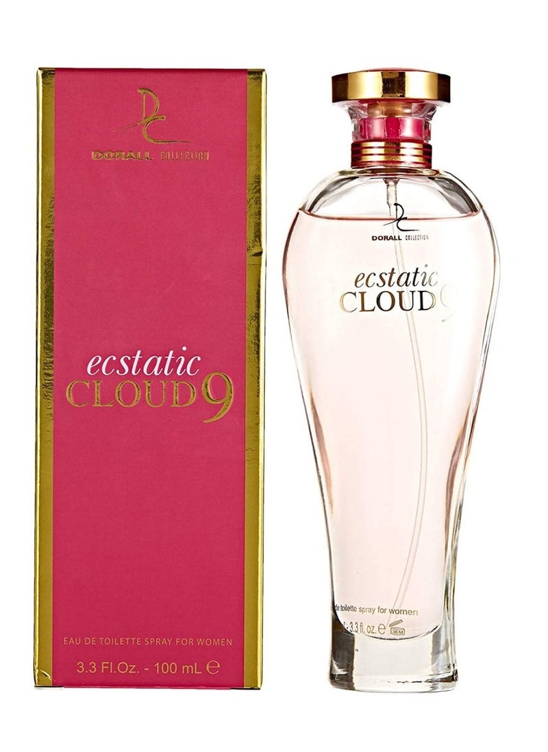 DORALL COLLECTION Ecstatic Cloud 9 Eau de Toilette for Women, Floral,Fruity Long Lasting Feminine Fragrance| Body Perfume for Women - 100ml  - Image 3