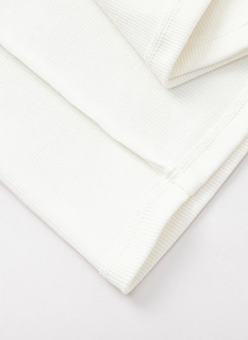 Balabala White Kids Girls Round v-neck short-sleeved T-shirt for Women | Best Price UAE