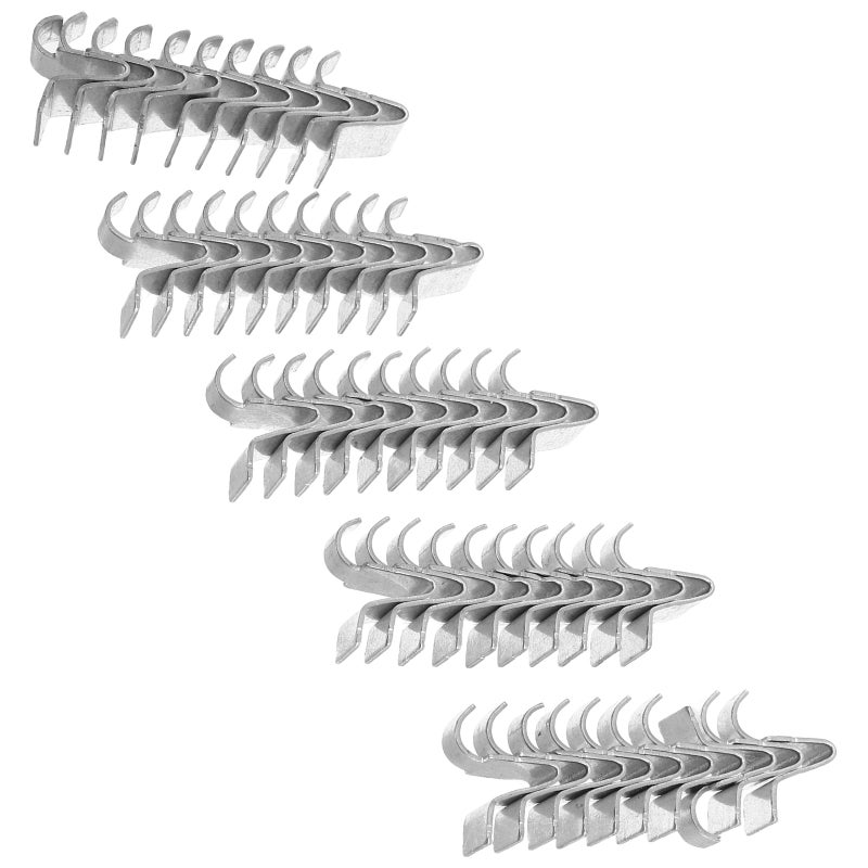 60pcs Metal Shelf Support Pegs: Shelf Supports Clip - Heavy Duty Metal Shelving Brackets Clips For Kitchen Cabinet Bookcase - Image 4