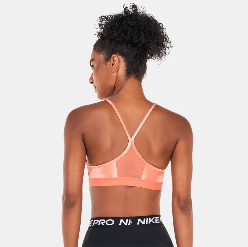 Nike Women's Indy Dye Allover Print Sports Bra