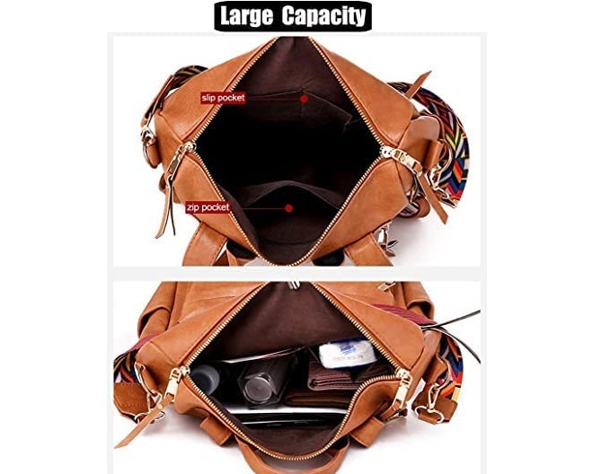 MUCHOVA Stylish Backpack for Women Basic Travel Bag for Stylish Women Lightweight College Backpack for Girls - Image 5