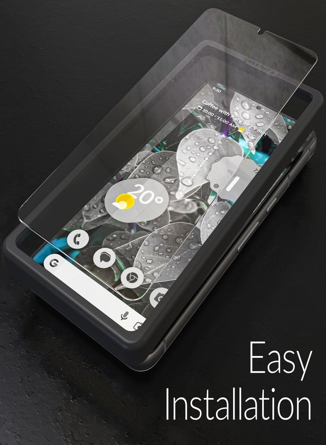Crave Glass Screen Protector for Google Pixel 8 Pro [2-Pack] HD Tempered Glass - Image 3