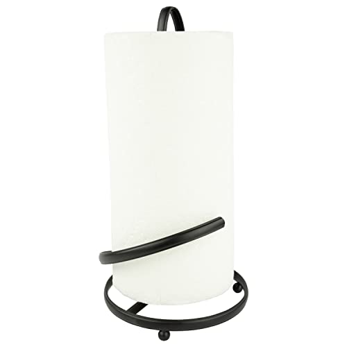 Spectrum Diversified Ashley Paper Towel Holder, Black - Image 4