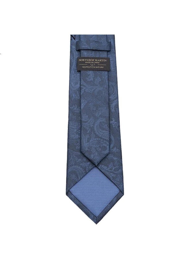 NORTHROP MARTIN Nose Martin High-End Silk Tie For Men, Formal Business Suit, Groom Wedding Gift, Hand-Tied Premium Gift Box, Birthday Present - Image 1
