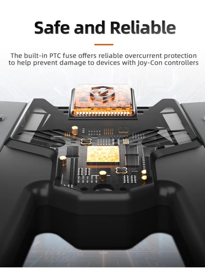 أوليون محطة شحن لأجهزة التحكم Joy-Con الخاصة بـ Nintendo Switch 2، قاعدة شحن لقبضة وحدات التحكم - Image 3