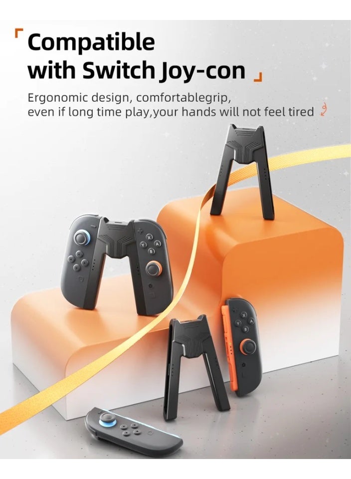 أوليون محطة شحن لأجهزة التحكم Joy-Con الخاصة بـ Nintendo Switch 2، قاعدة شحن لقبضة وحدات التحكم - Image 4