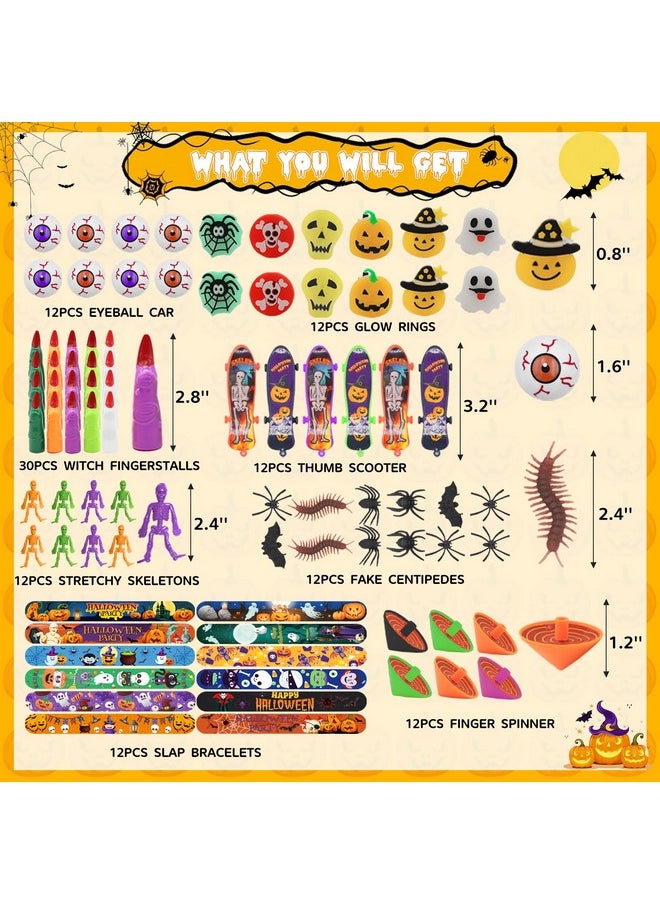 Bluegogo Halloween Party Favors For Kids, Halloween Party Gloves Stuffed Toys Bulk For School Classroom Prizes Non Candy Halloween Treat Boxes For Boys Girls Prizes Halloween Party Supplies  - Image 2