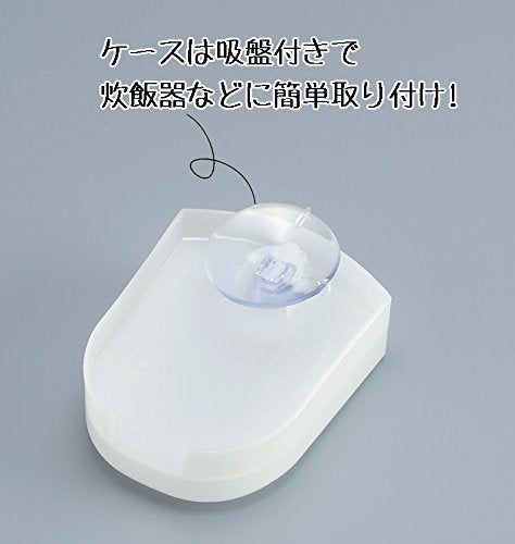 M.V. Trading Japanese Style Non Stick Plastic Rice Paddle with Holder - Image 4