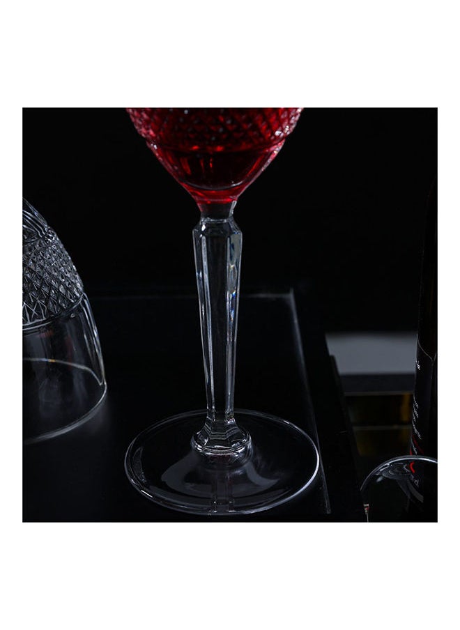 DANUBE HOME - Rcr Brillante 6-Piece Crystal Glass Goblet Set - 29 Cl Crystal Cocktail Barware Cups Modern Houseware Drinking Glasses - White - Image 1