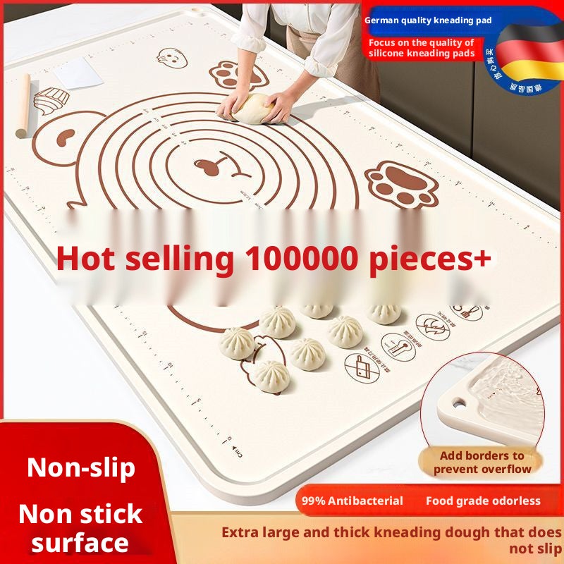 Food-Grade Silicone Dough Kneading Mat, Large Size Baking Mat - Image 1