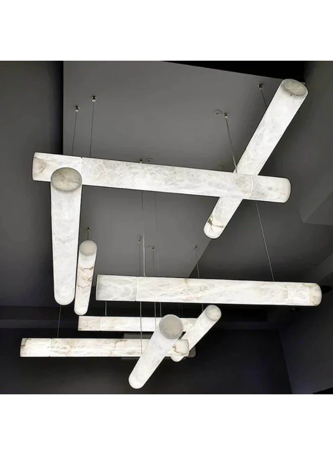 Simple style cylindrical chandelier  - Image 4