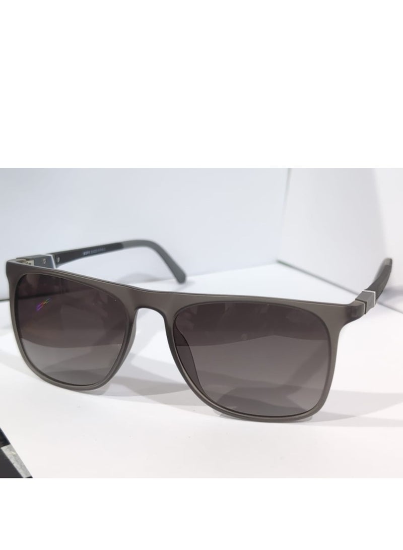 Aping AP S6001 C3 Matte Charcoal Sunglasses 54mm Smoke Lens