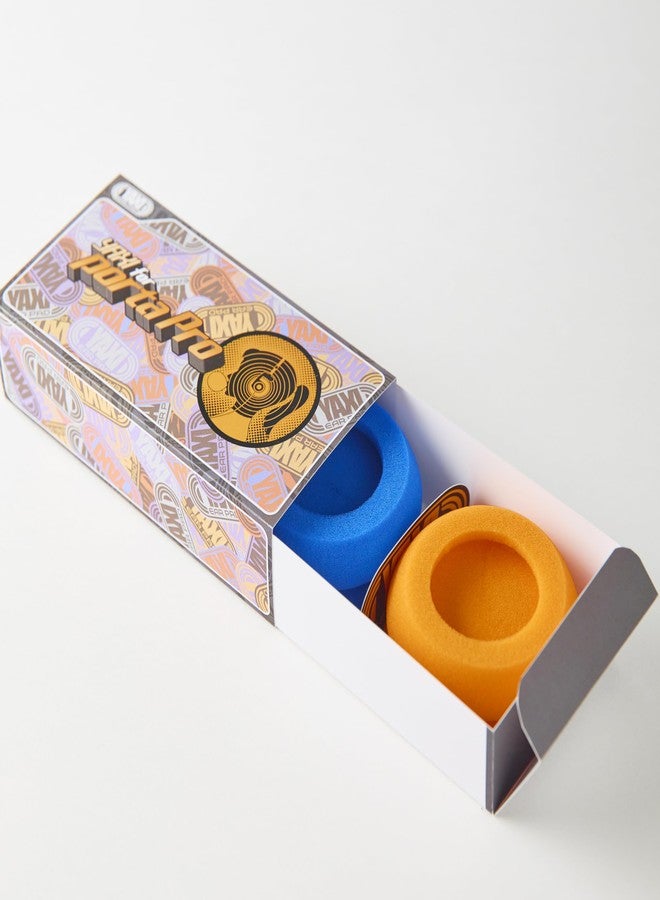 YAXI EARPADS for Koss PORTAPRO 2Pairs (Blue+Orange) - Image 1