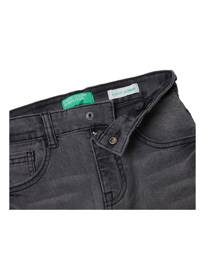 Benetton Five-Pocket Skinny Fit Jeans  - Image 2