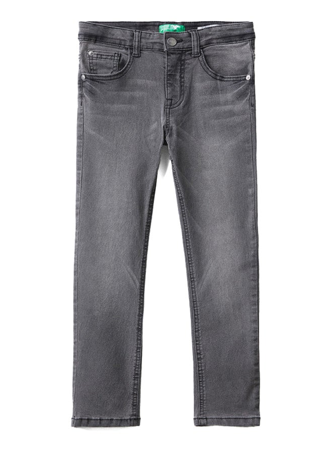 Benetton Five-Pocket Skinny Fit Jeans  - Image 3