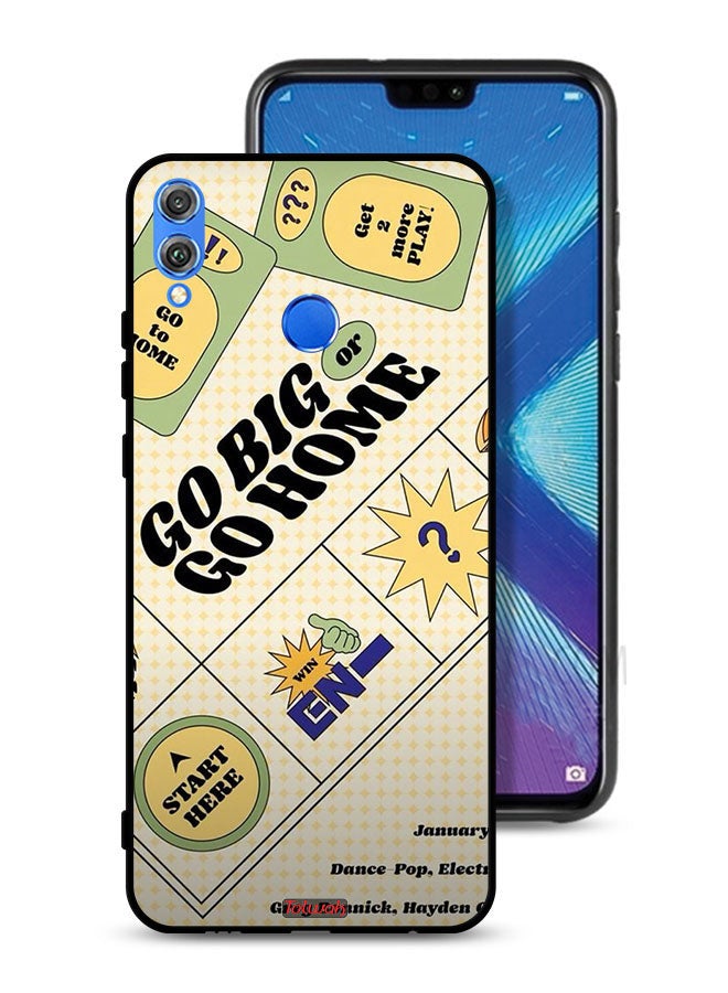 Tolwak Honor 8X Protective Case Cover Go Big Or Go Home - Image 1