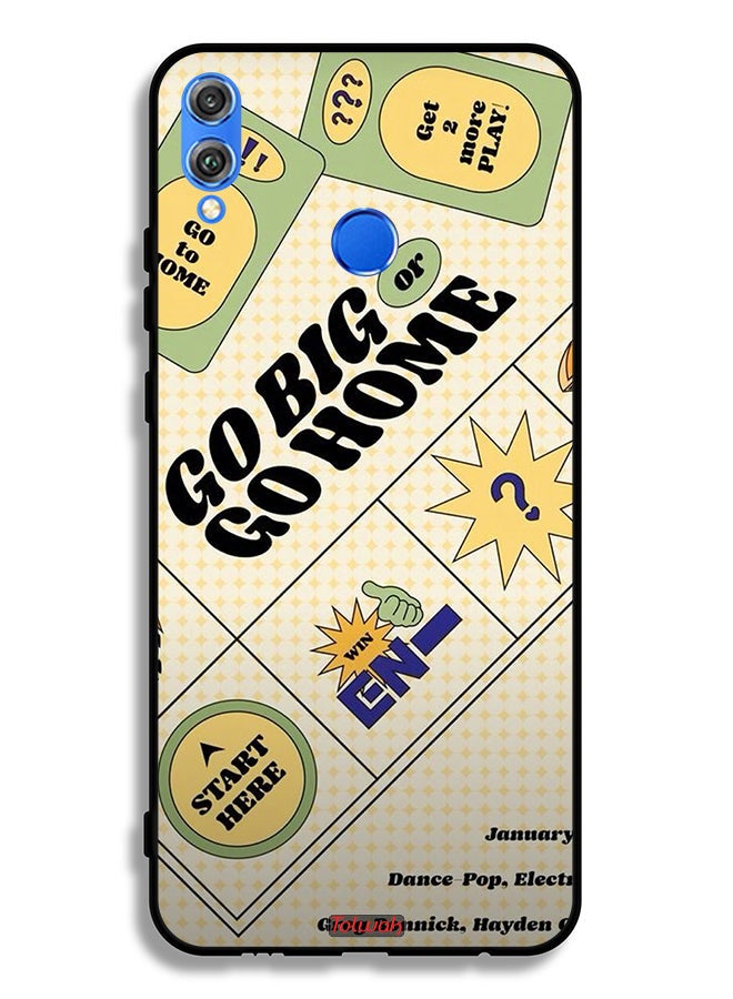 Tolwak Honor 8X Protective Case Cover Go Big Or Go Home - Image 2