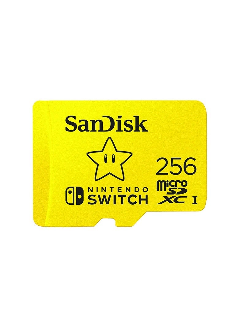 MicroSDXC UHS-I Memory Card For Nintendo Switch 256.0 GB - Image 1